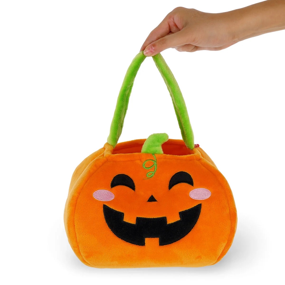 Legami HALLOWEEN 2025 Plüsch-Tasche FÜR SÜSSES ODER SAURES - TRICK OR TREAT - PUMPKIN