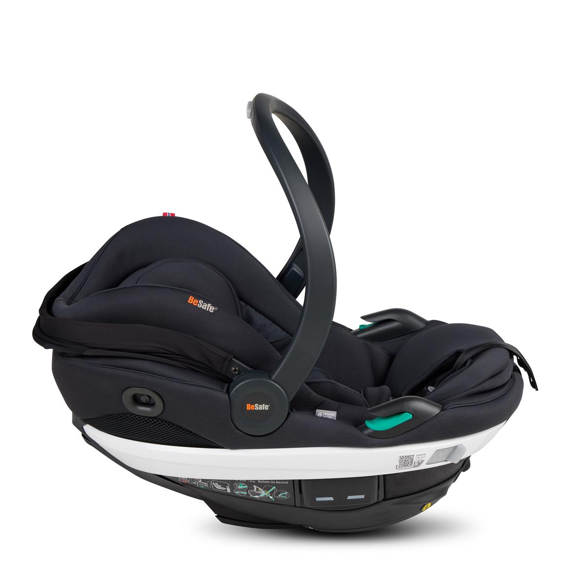 BeSafe Go2 Beyond Babyschale Soft Breeze Black BeSafe Go2 Beyond Babyschale Soft Breeze Black