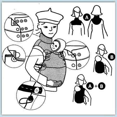 manduca by MaM Cover - Cold Weather Insert - Petrol / Creme Petrol/Creme manduca by MaM Cover - Cold Weather Insert - Petrol / Creme Petrol/Creme