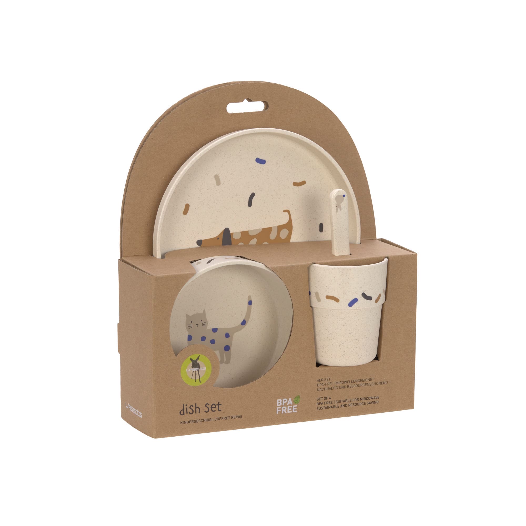Lässig Kindergeschirr Set (Teller - Schüssel - Becher - Löffel) Little Mateys Royal Blau Lässig Kindergeschirr Set (Teller - Schüssel - Becher - Löffel) Little Mateys Royal Blau
