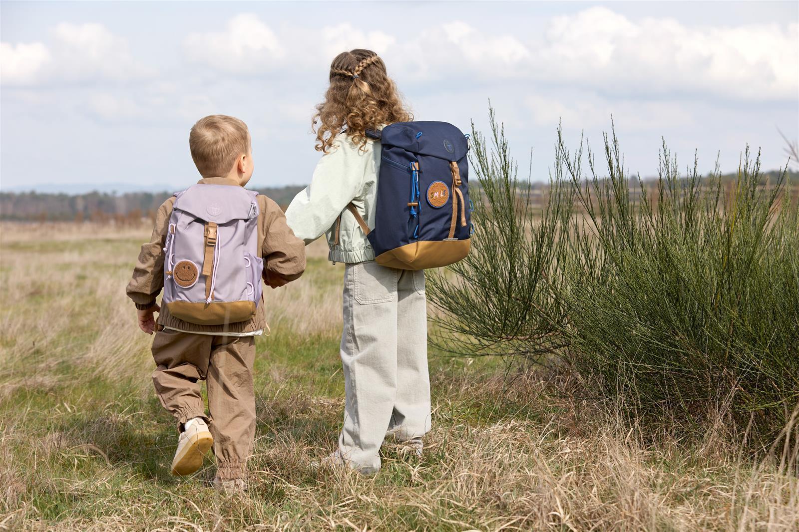 La¨ssig_Kinderrucksack Outdoor Little Gang_navy_3.jpeg Lässig Wanderrucksack Kinder 14 L - Little Gang Lilac