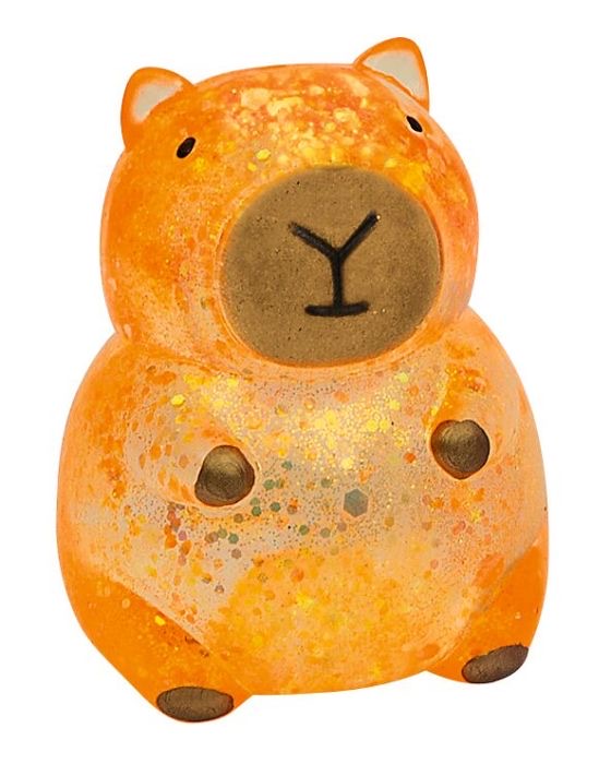 moses Capybara Glitzer-Knautschi Orange