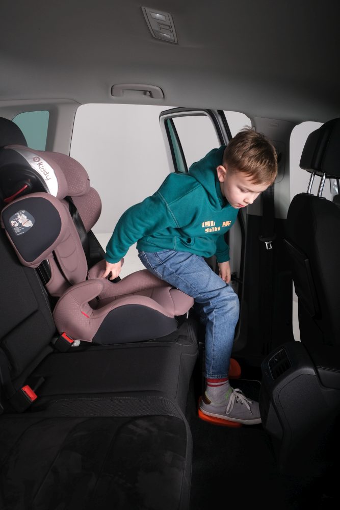 OKIDAY Fußstütze für Kinderautositze Orange OKIDAY Fußstütze für Kinderautositze Orange