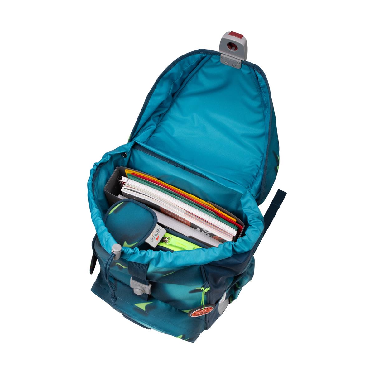 Der Die Das Schulranzen-Set Ergoflex 2025 5 tlg. Magic Light