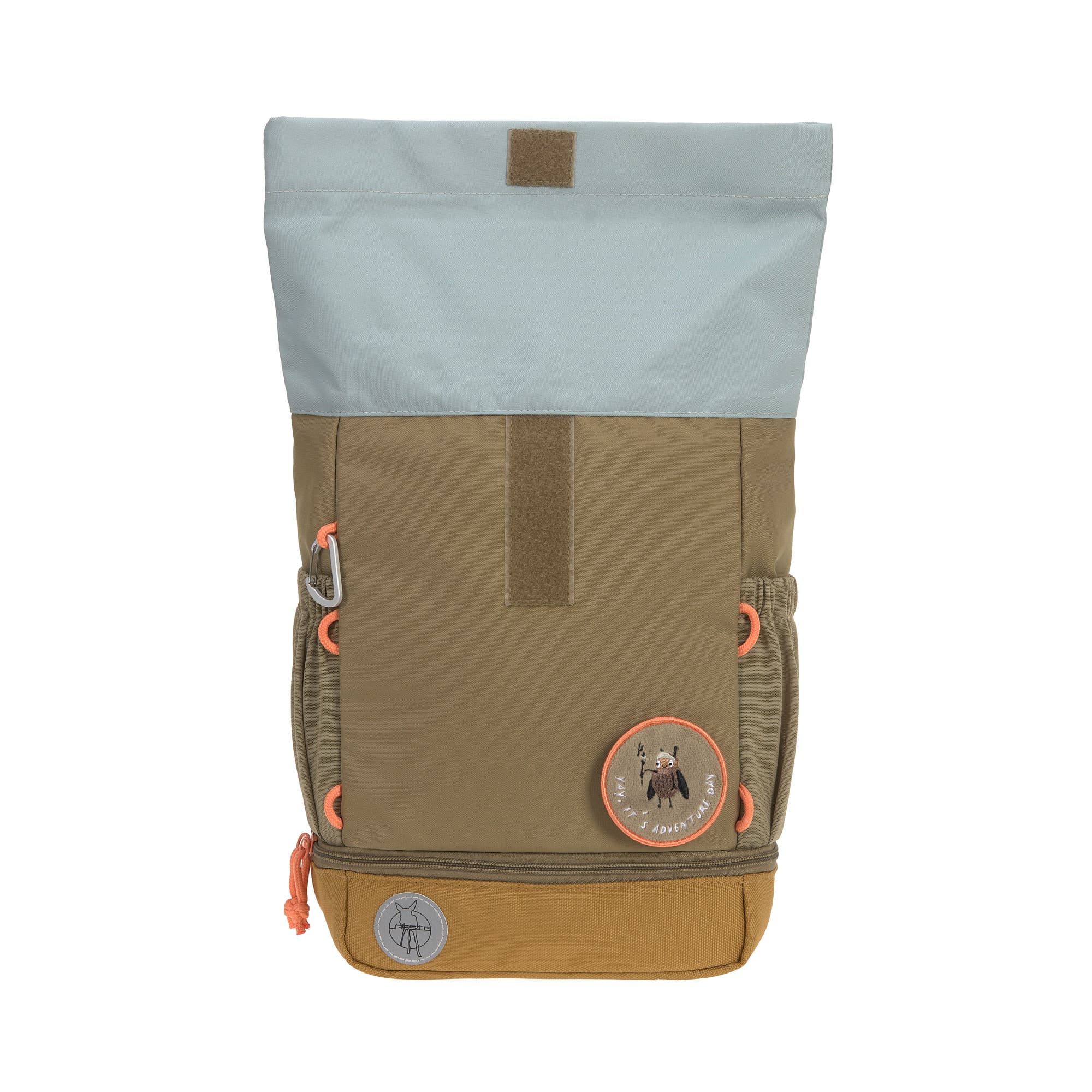 Lässig Kindergartenrucksack Rolltop Nature- Oliv