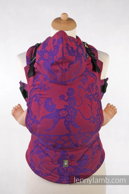 Lenny Lamb Trage Mico red & purple (bordeaux und lila)