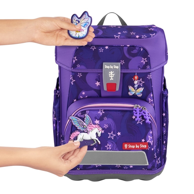 Step by Step Cloud Schulranzen-Set 5-tlg. Pegasus Liv