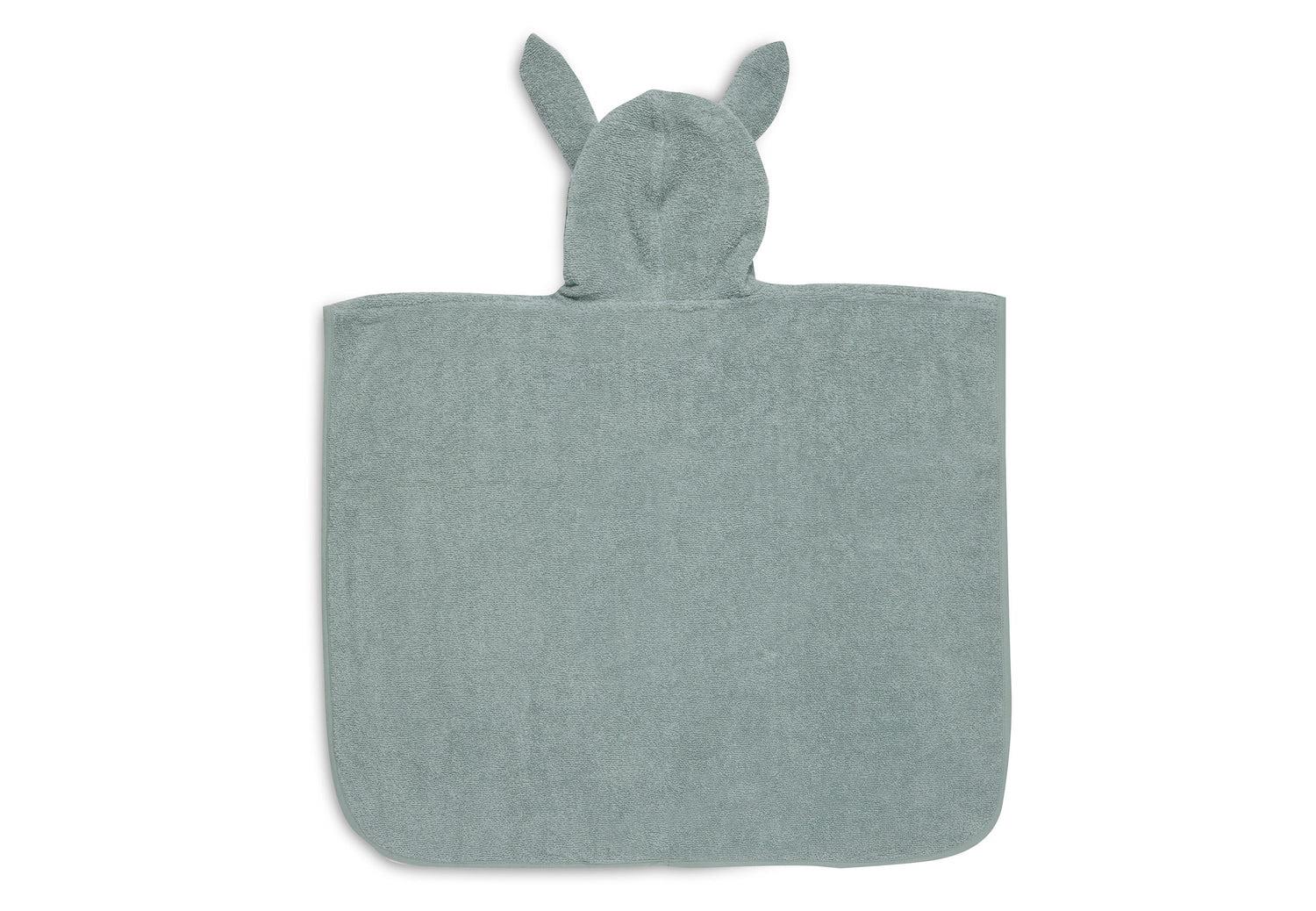 Jollein Badeponcho Frottee Ash Green1.jpeg Jollein Badeponcho Frottee Ash Green