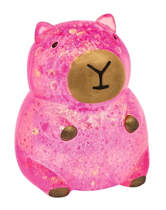 moses Capybara Glitzer-Knautschi Pink
