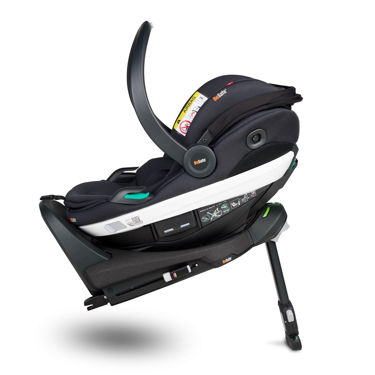 BeSafe Go2 Beyond Babyschale Soft Breeze Black BeSafe Go2 Beyond Babyschale Soft Breeze Black