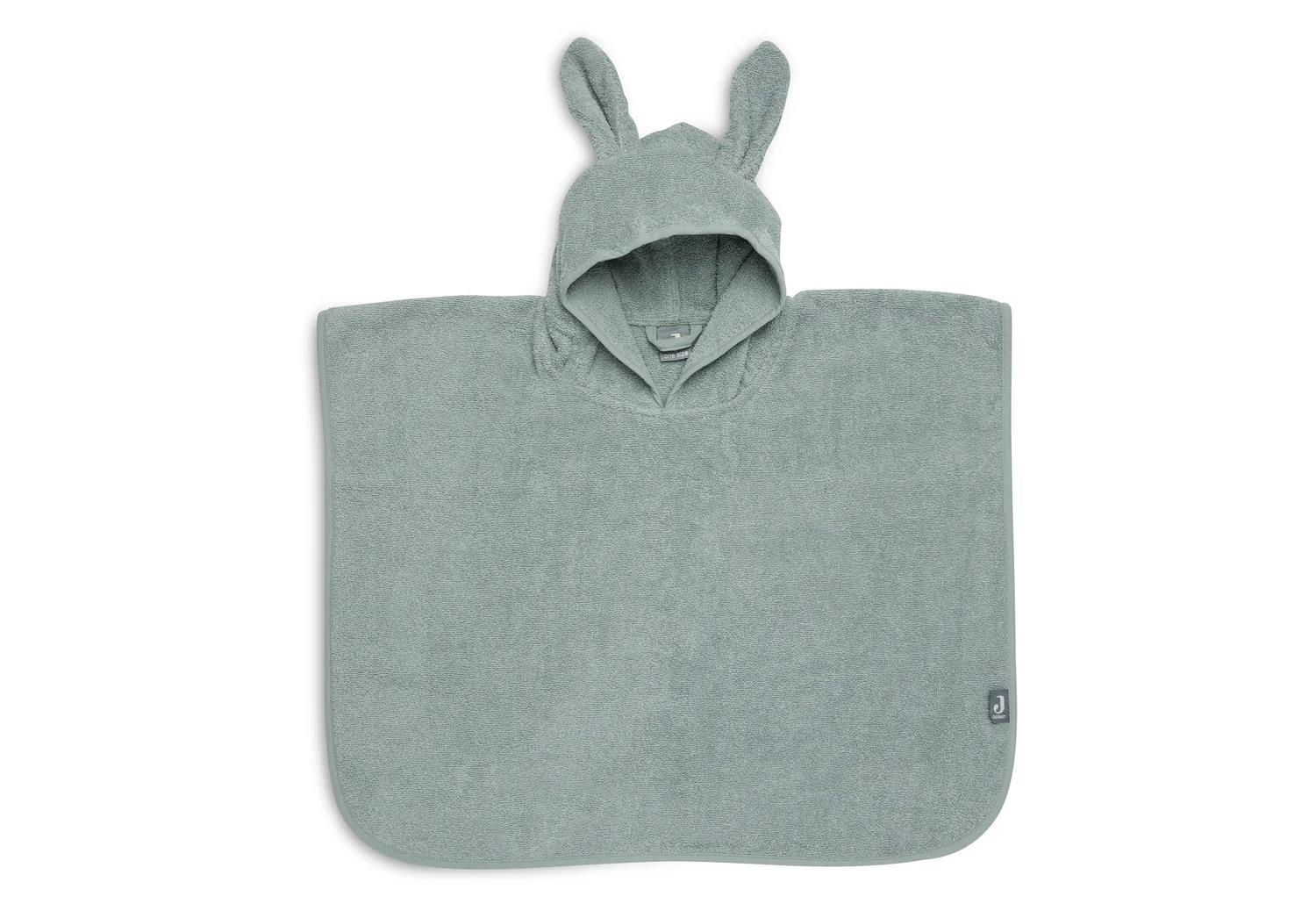 Jollein Badeponcho Frottee Olive Green Jollein Badeponcho Frottee Ash Green