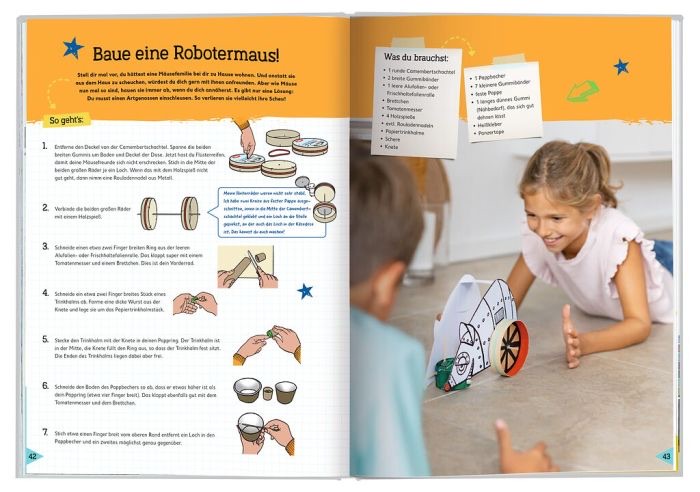 moses PhänoMINT Geniale Roboter Baue 10 coole Maschinen, die dir lästige Dinge abnehmen