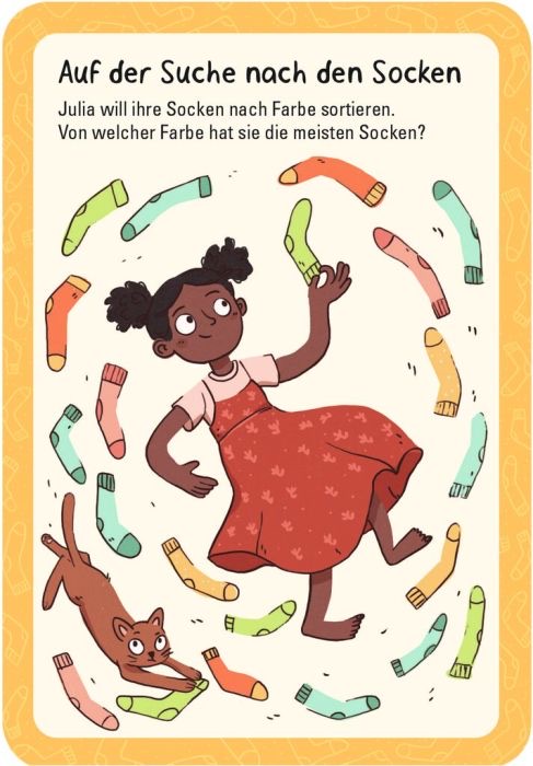 moses 50 lustige Zahlenrätsel Kartenset