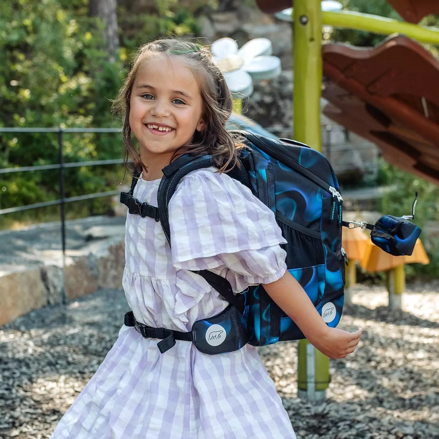 Beckmann Schulrucksack-Set Active Air FLX 6-teilig Magic League