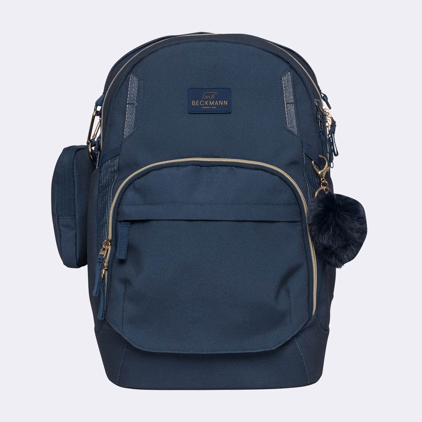 Beckmann Sport Air Schulrucksack Blue Gold Beckmann Sport Air Schulrucksack Blue Gold