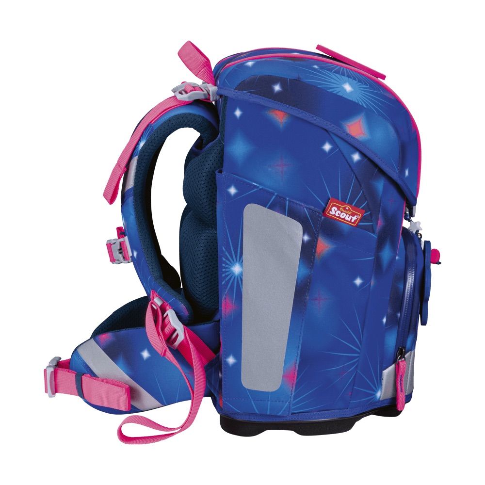 Scout Micro Schulranzen-Set 4-tlg. LED Sparkling Dream