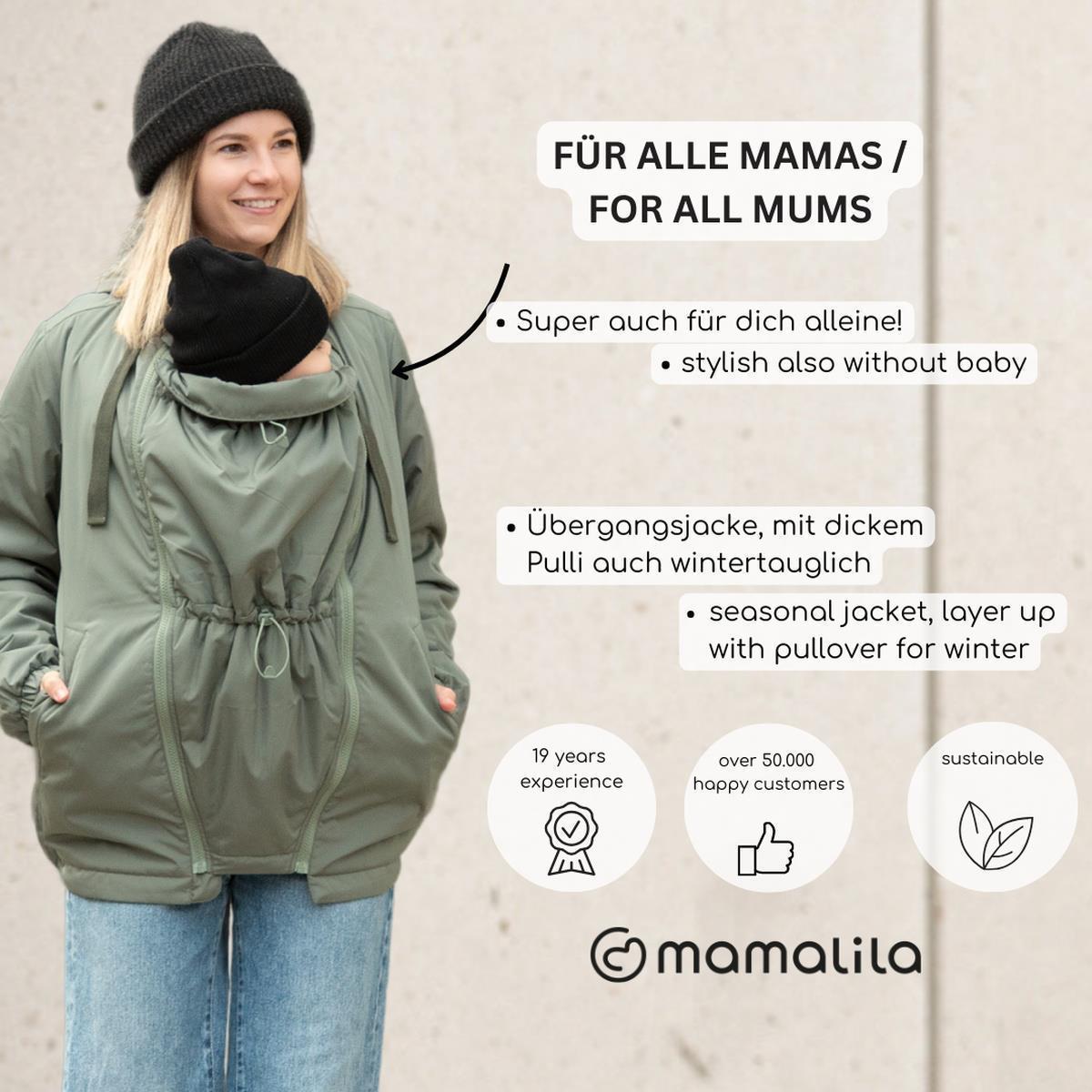 mamalila Tragejacke Boston agave S mamalila Tragejacke Boston agave S