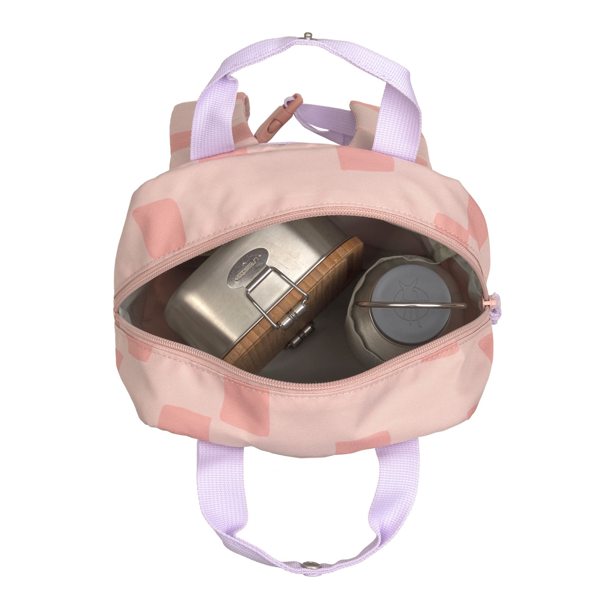 Lässig Kinderrucksack Square aus der Pattern Party Rosa Lässig Kinderrucksack Square aus der Pattern Party Rosa