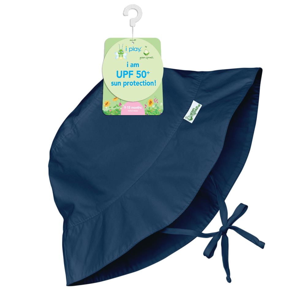 green sprouts Sonnenhut 0-6m UV50+ Navy
