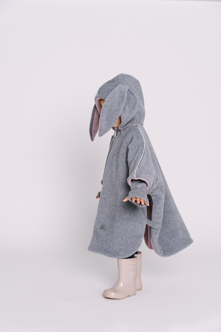 Patulove Poncho Funny Bunny Pink S