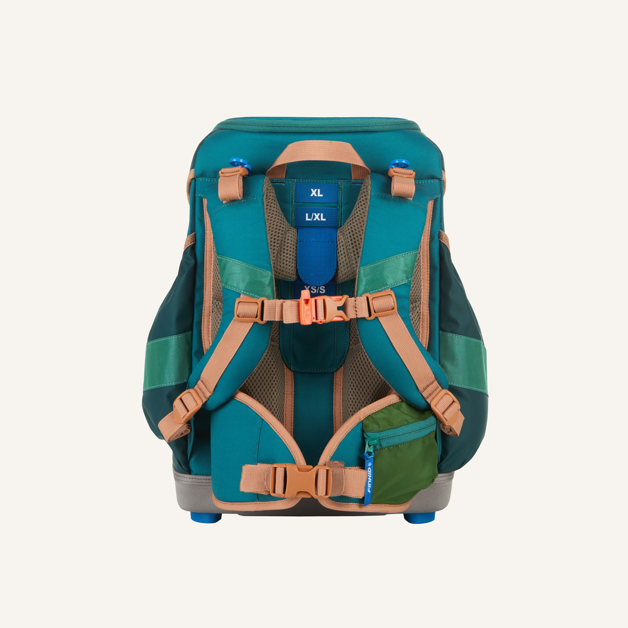 Finkid BUDDY EKO SPORT Schulranzen Set jungle mix