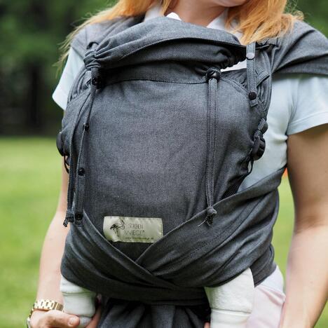 Storchenwiege WrapBabyCarrier graphit Storchenwiege WrapBabyCarrier graphit