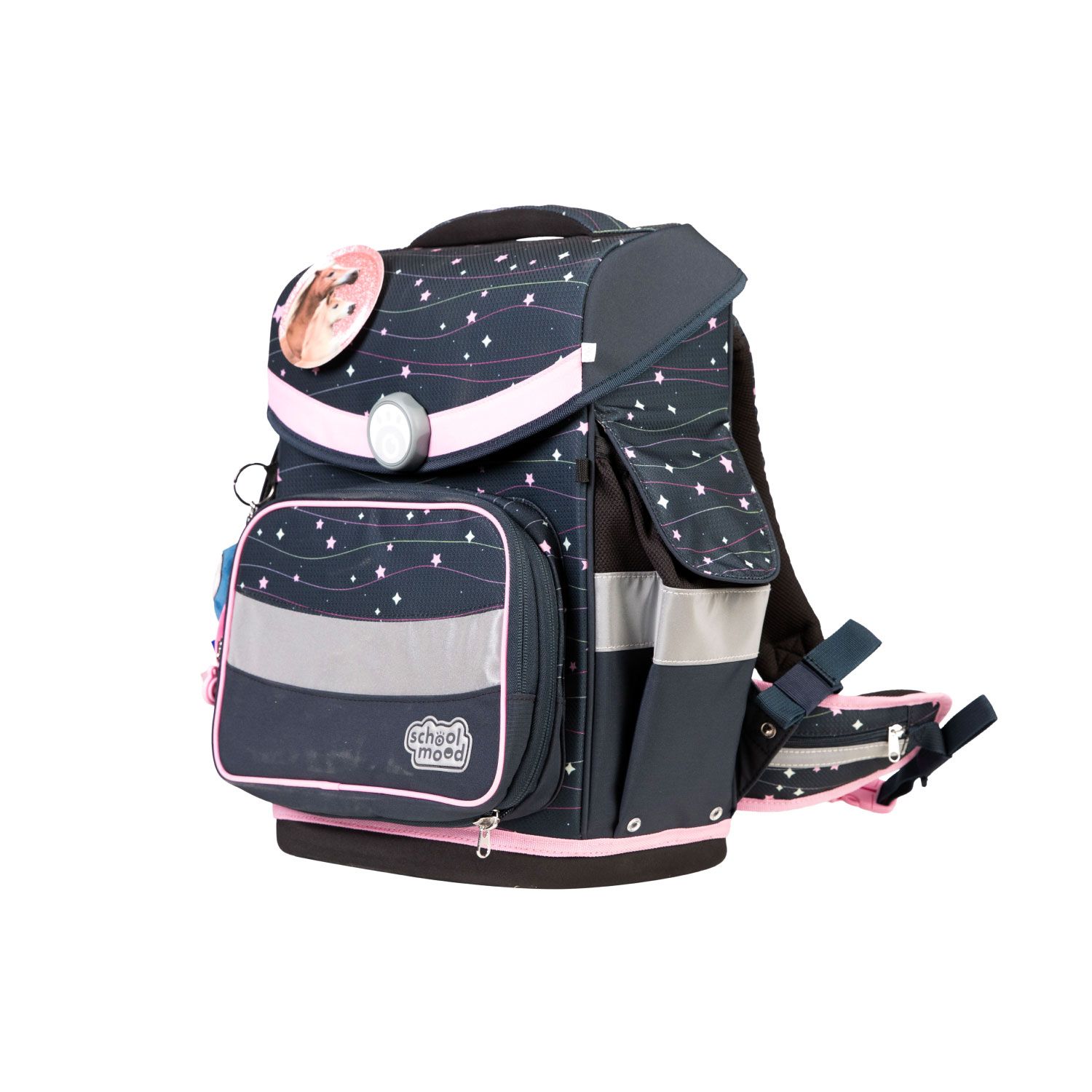 School-Mood Timeless Pro Schulranzen-Set 2025 7-tlg. Ella (Pony)