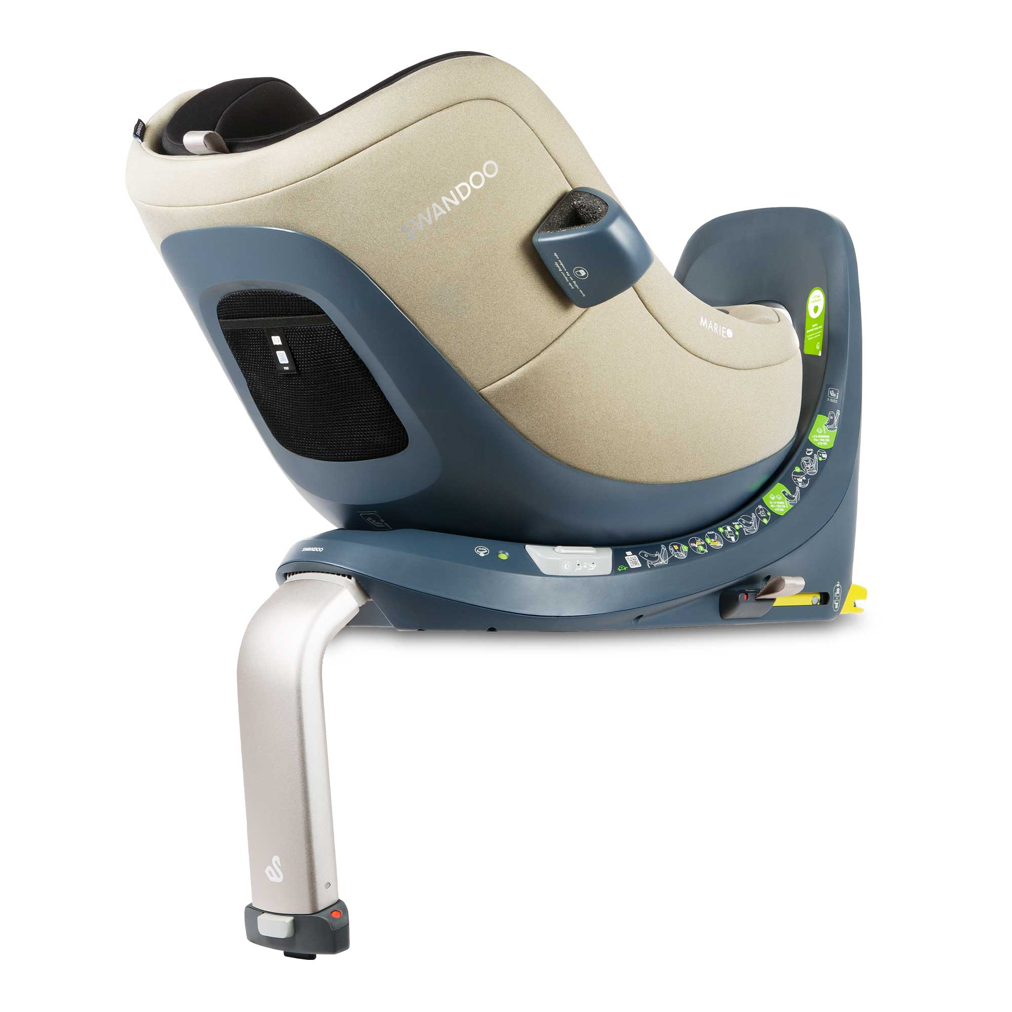 SWANDOO MARIE 5.0 i-Size Reboarder (40 – 105 cm/ 0 – 18 kg) 0+/1 Alfalfa