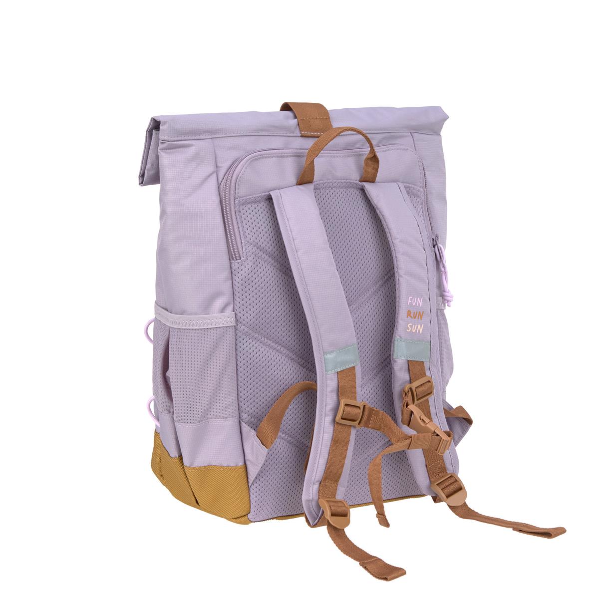 Lässig Kinderrucksack Medium Rolltop Little Gang lilac