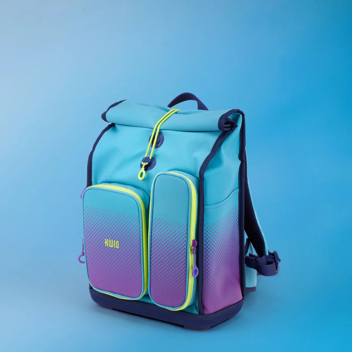 Kwio BAGG Schulranzen-Set Rainbow