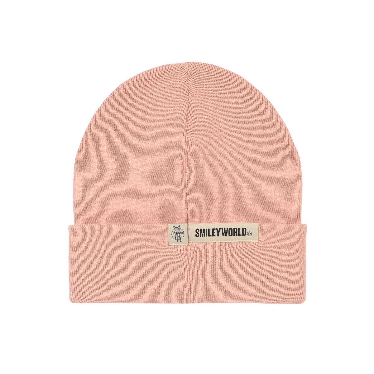 Lässig Mütze V-MASTER Beanie GOTS SmileyWorld® dusty rose 48-52 Lässig Mütze V-MASTER Beanie GOTS SmileyWorld® dusty rose 52-56