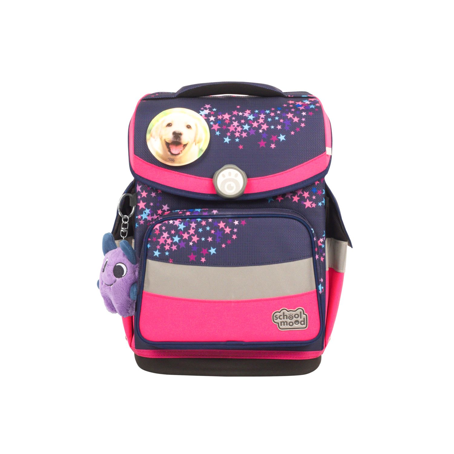School-Mood Timeless Pro Schulranzen-Set 2025 7-tlg. Leni (Hund)
