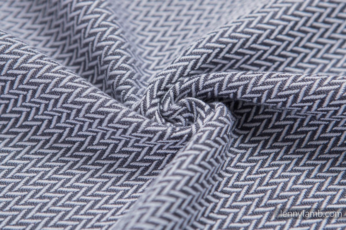 Lenny Lamb Turnbeutel - Little Herringbone grau