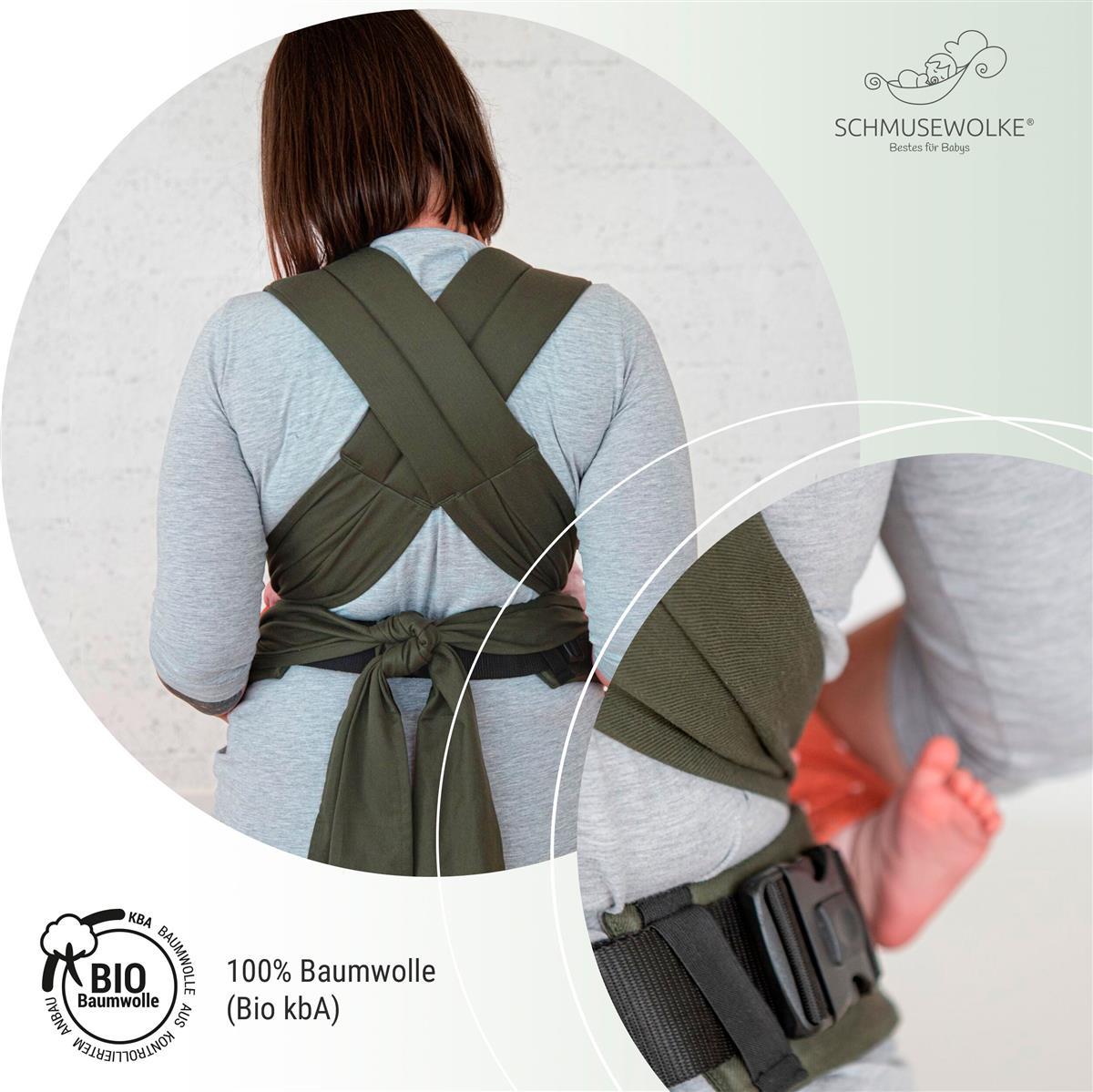 Schmusewolke Luna Halfbuckle (56 – 98 cm / 20 kg) Forrest