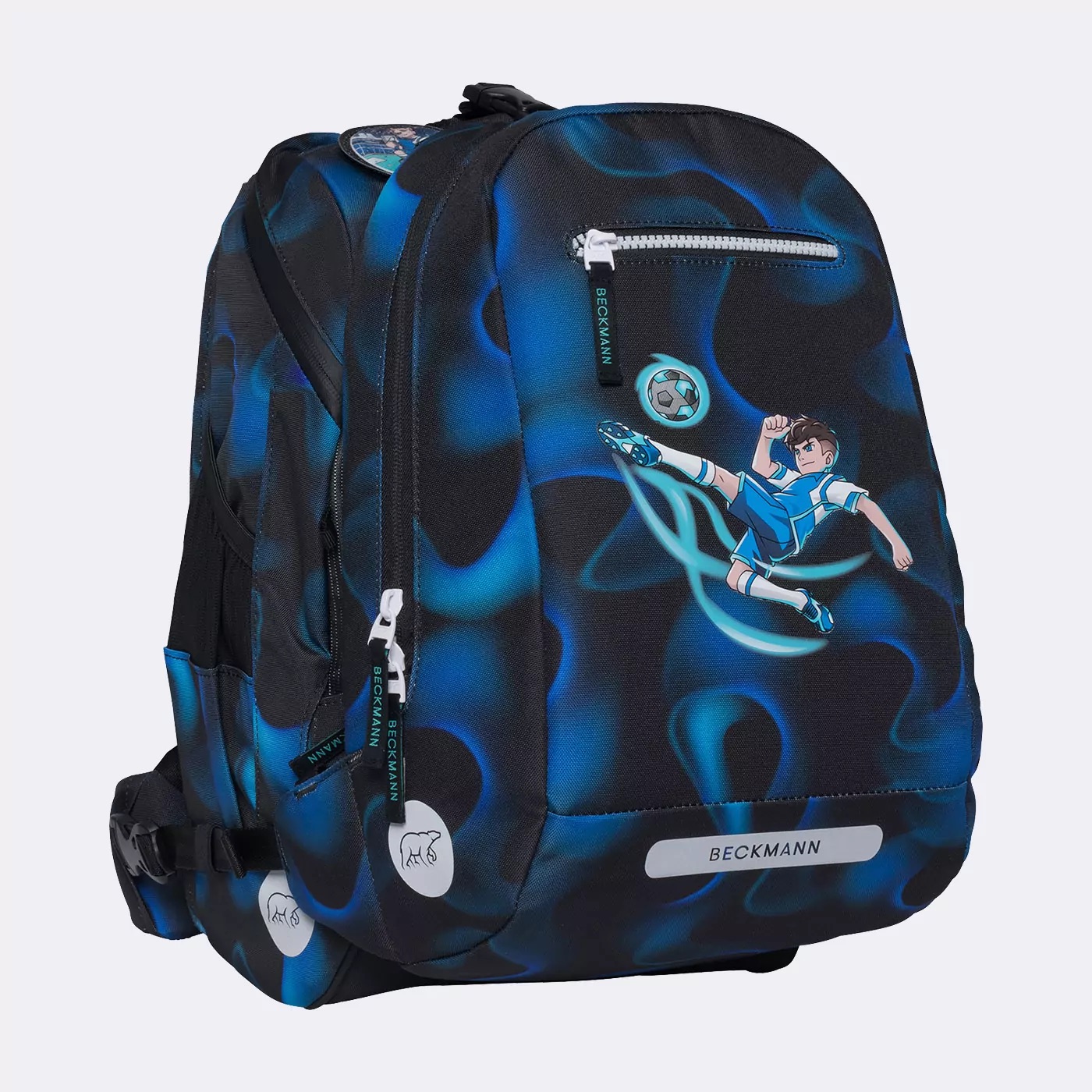 Beckmann Schulrucksack-Set Classic 6-teilig Magic League