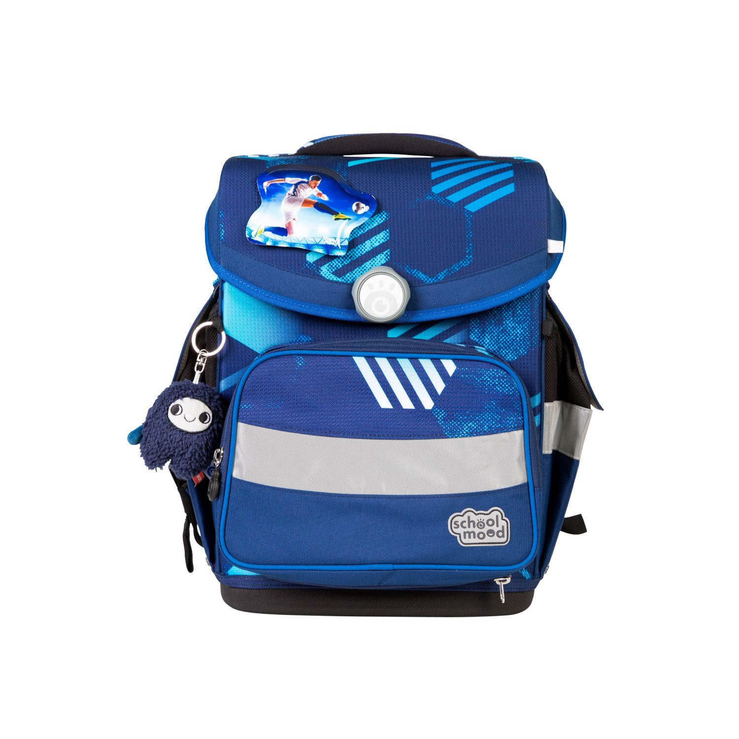 School-Mood Timeless Pro Schulranzen-Set 2025 7-tlg. Jonas (Fußball)
