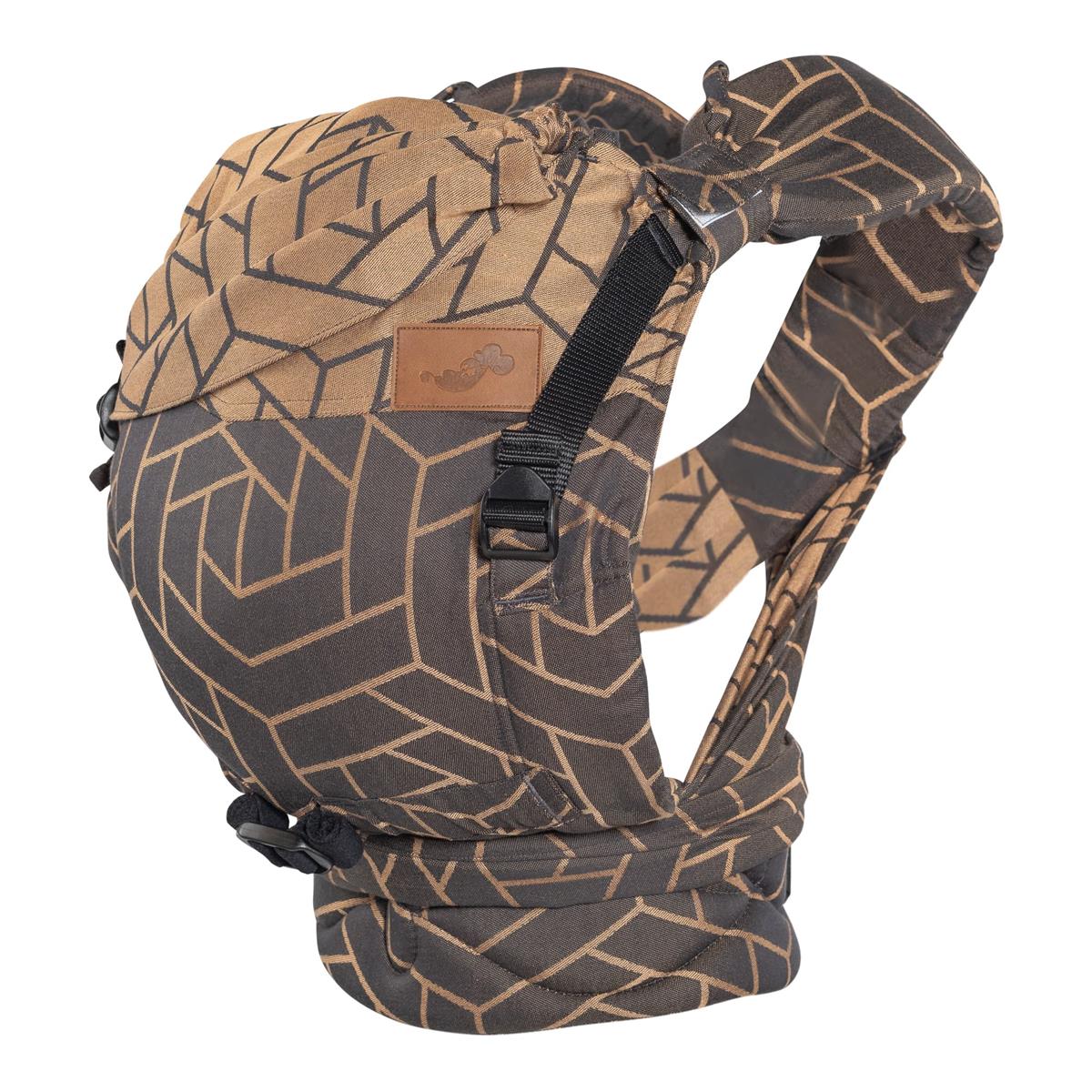 Schmusewolke HalfBuckle Maxi Graphic Copper Modal Schmusewolke HalfBuckle Maxi Graphic Copper Modal