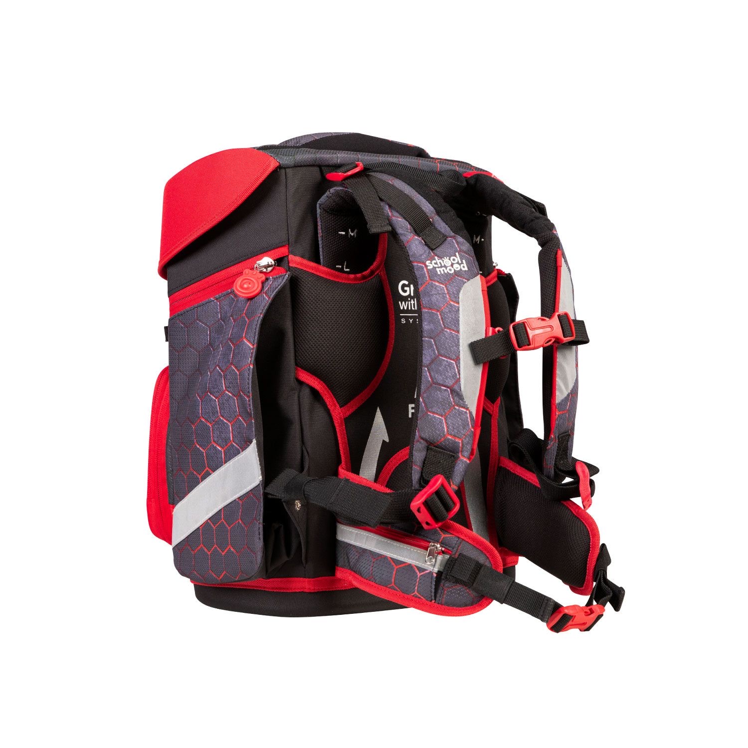 School-Mood Champion Maxx Pro 7-tlg. Schulranzenset Mika (Drache)