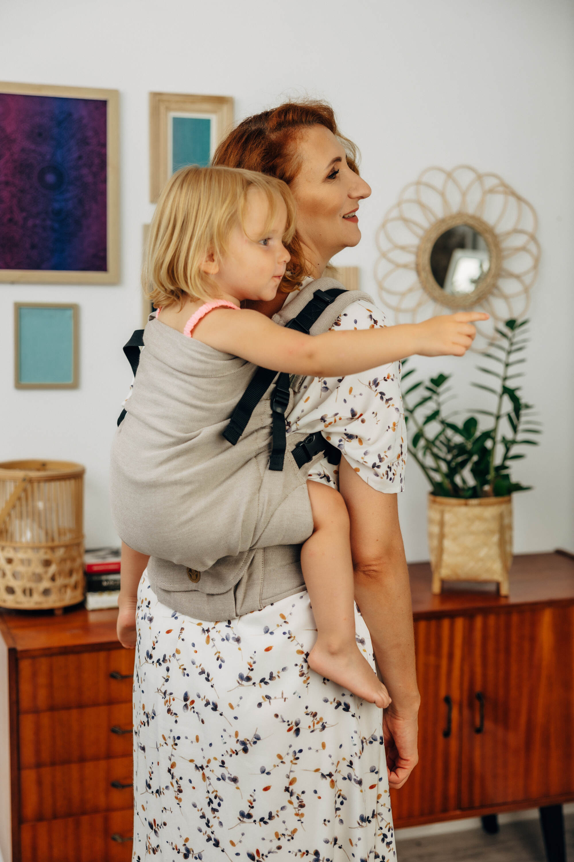 Lenny Lamb Preschool Tragehilfe Peanut Butter