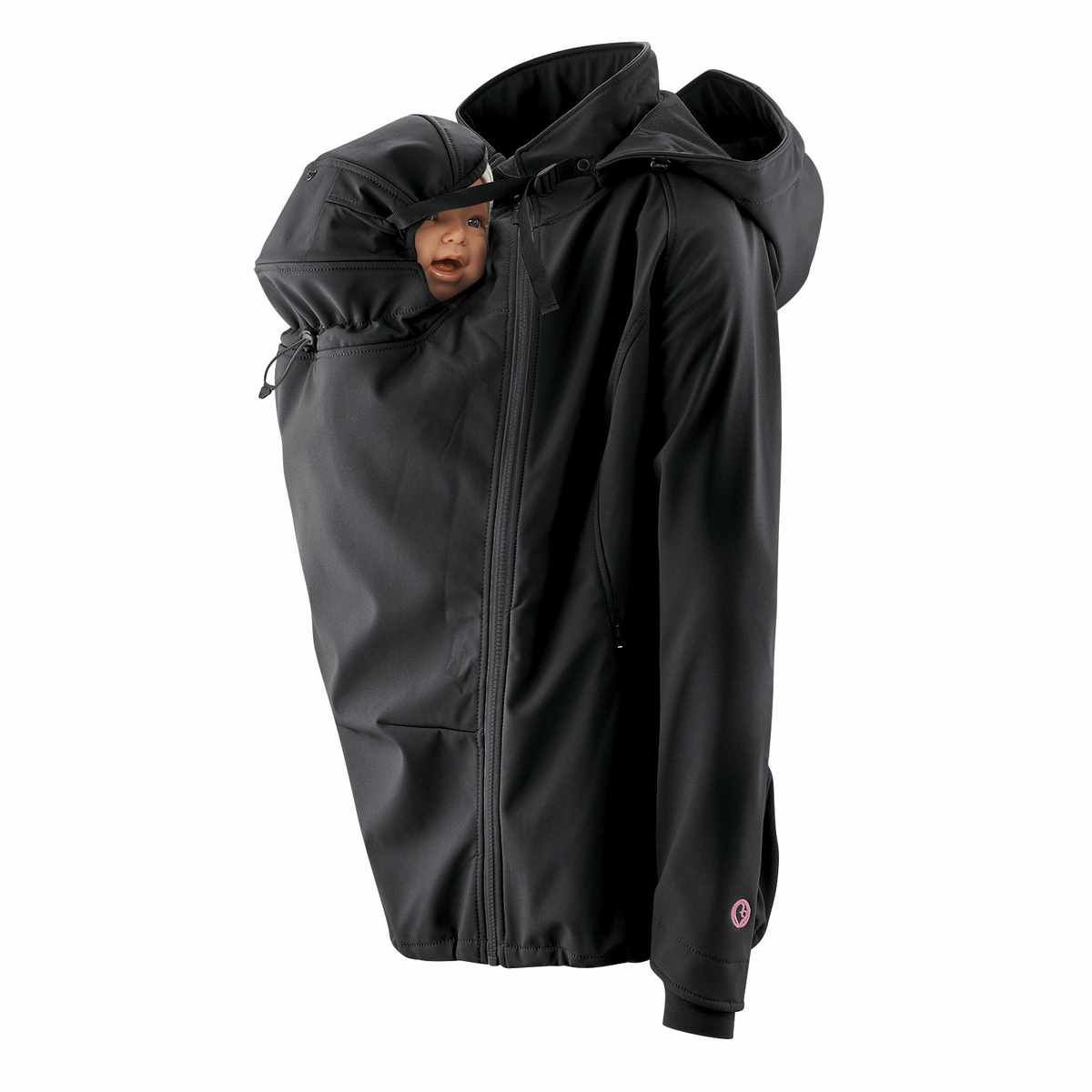 mamalila Softshell-Tragejacke Allrounder schwarz S mamalila Softshell-Tragejacke Allrounder schwarz S
