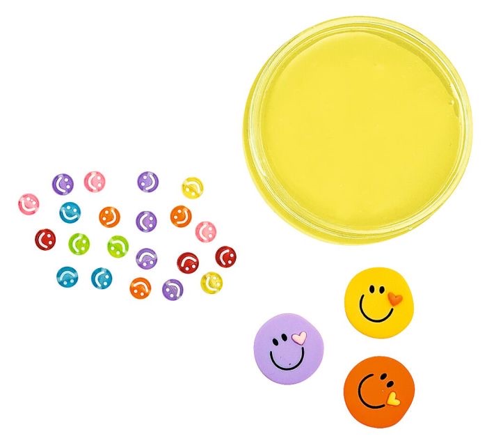 Moses Glibber-Knete - Mit Konfetti und Deko gelb