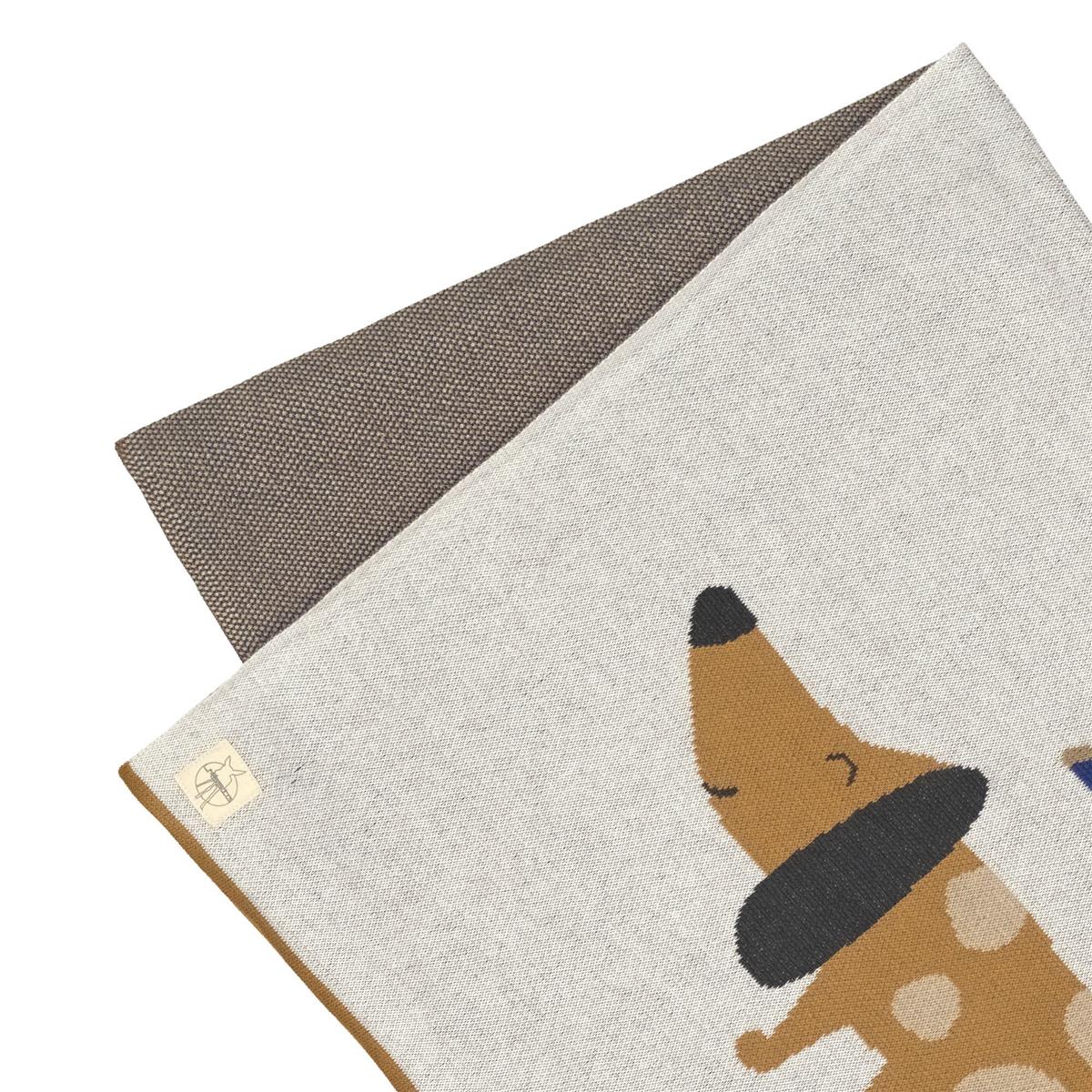 Lässig Babydecke Bio-Baumwolle 80x100 Little Mateys royal