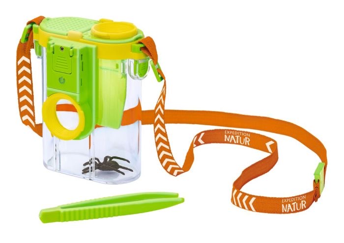 moses Expedition Natur Becherlupe 2-Linsen-Becherlupe mit LED