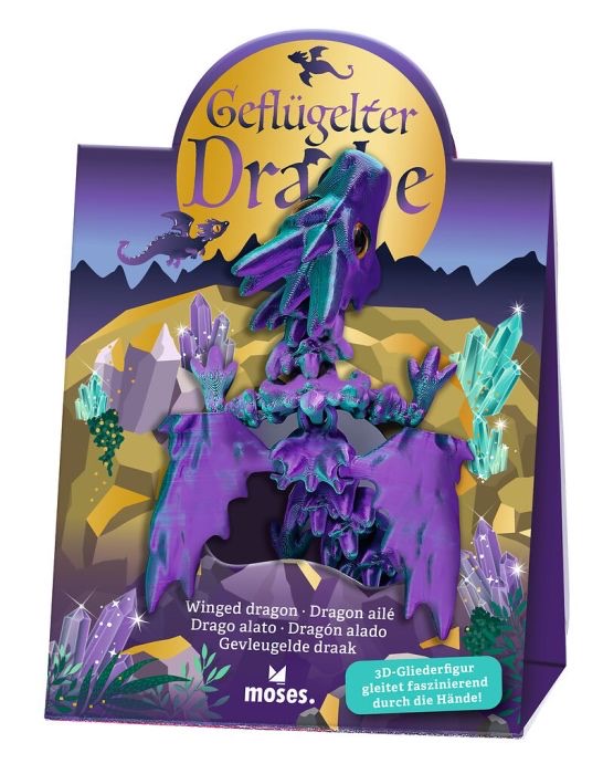 moses Geflügelter Drache violett moses Geflügelter Drache violett