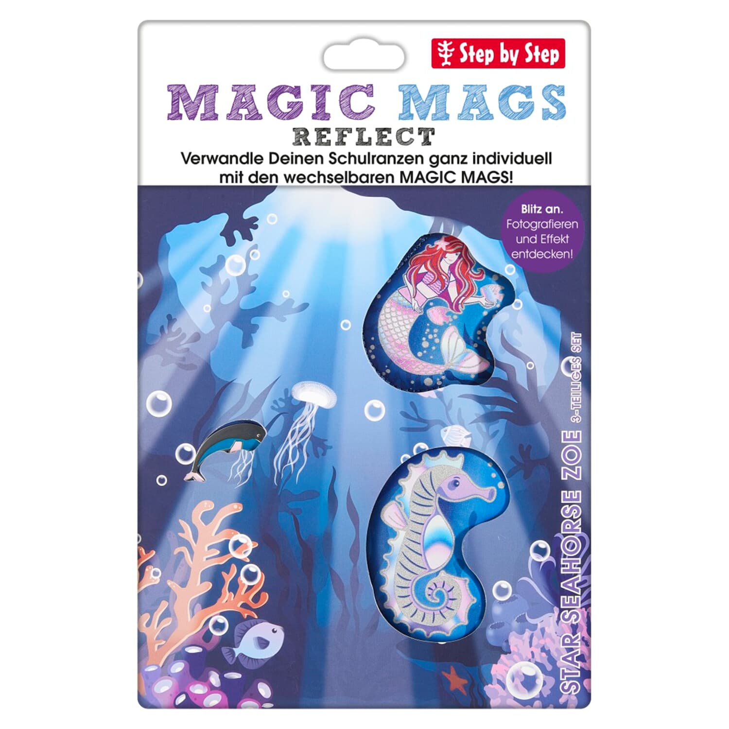 Step by Step MAGIC MAGS REFLECT STAR Seahorse Zoe Step by Step MAGIC MAGS REFLECT STAR Seahorse Zoe
