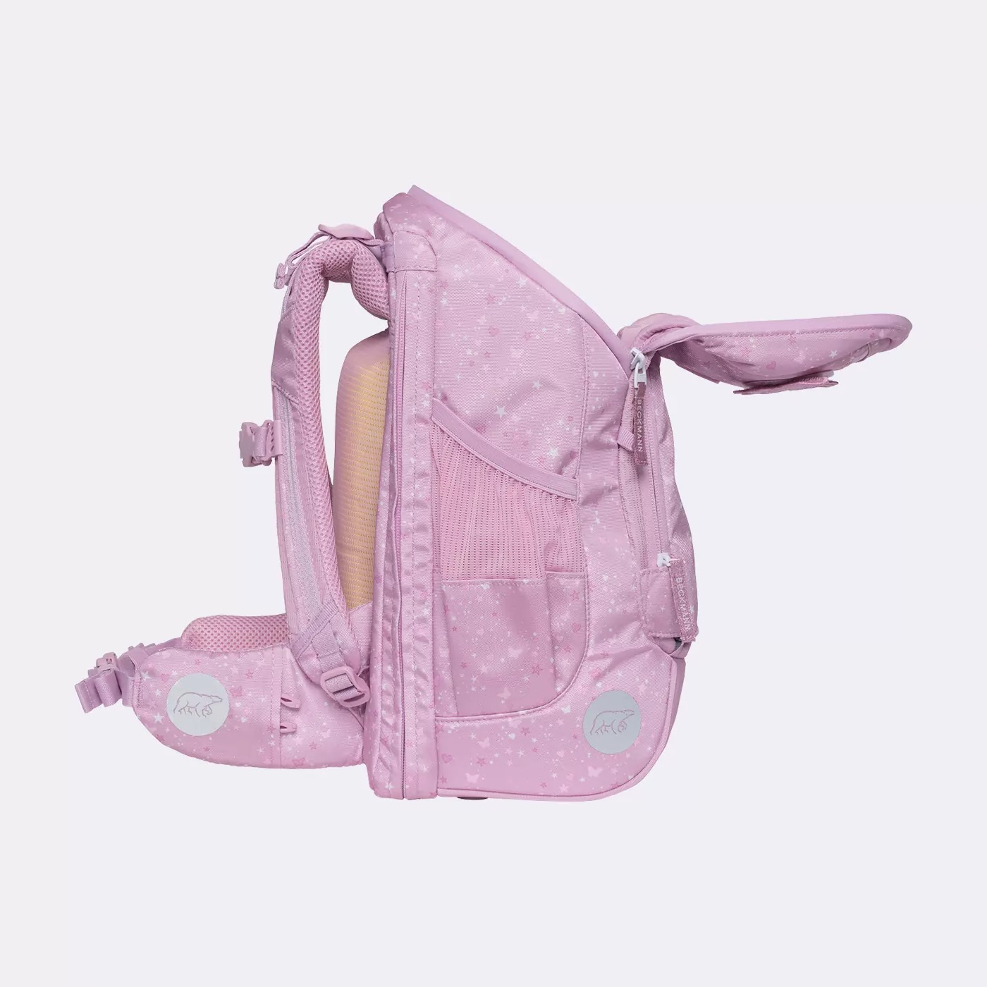 Beckmann Schulrucksack-Set Active Air FLX 6-teilig Rosie Beckmann Schulrucksack-Set Active Air FLX 6-teilig Rosie