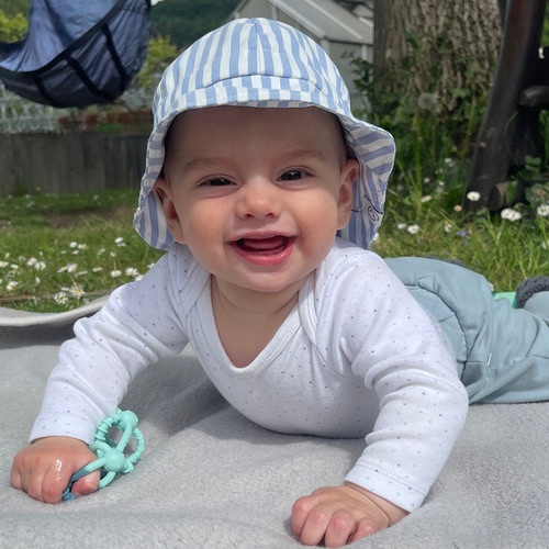 mamalila UV-Hut Shade blau-gestreift mamalila UV-Hut Shade blau-gestreift