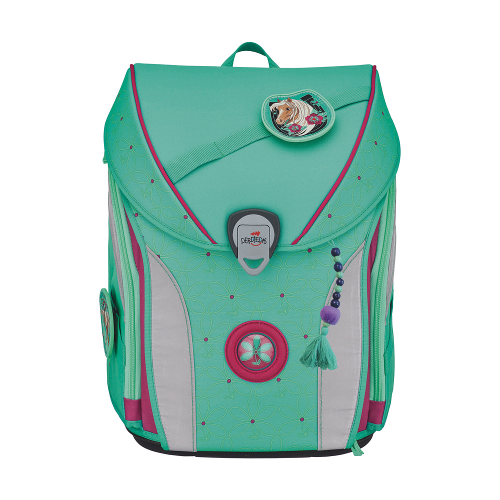 Der Die Das Schulranzen-Set ErgoFlex Max Pepermint Pony