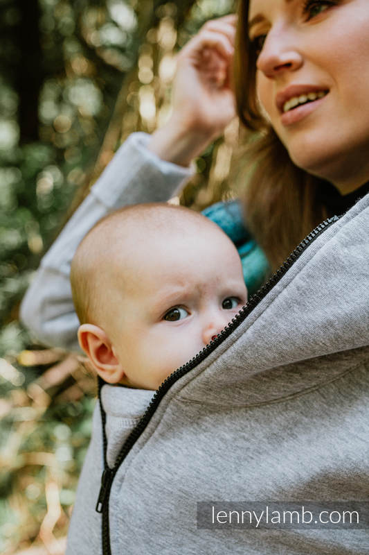 LennyLamb Asymmetrischer Tragepullover Gr. S Tropical Garden LennyLamb Asymmetrischer Tragepullover Gr. S Tropical Garden