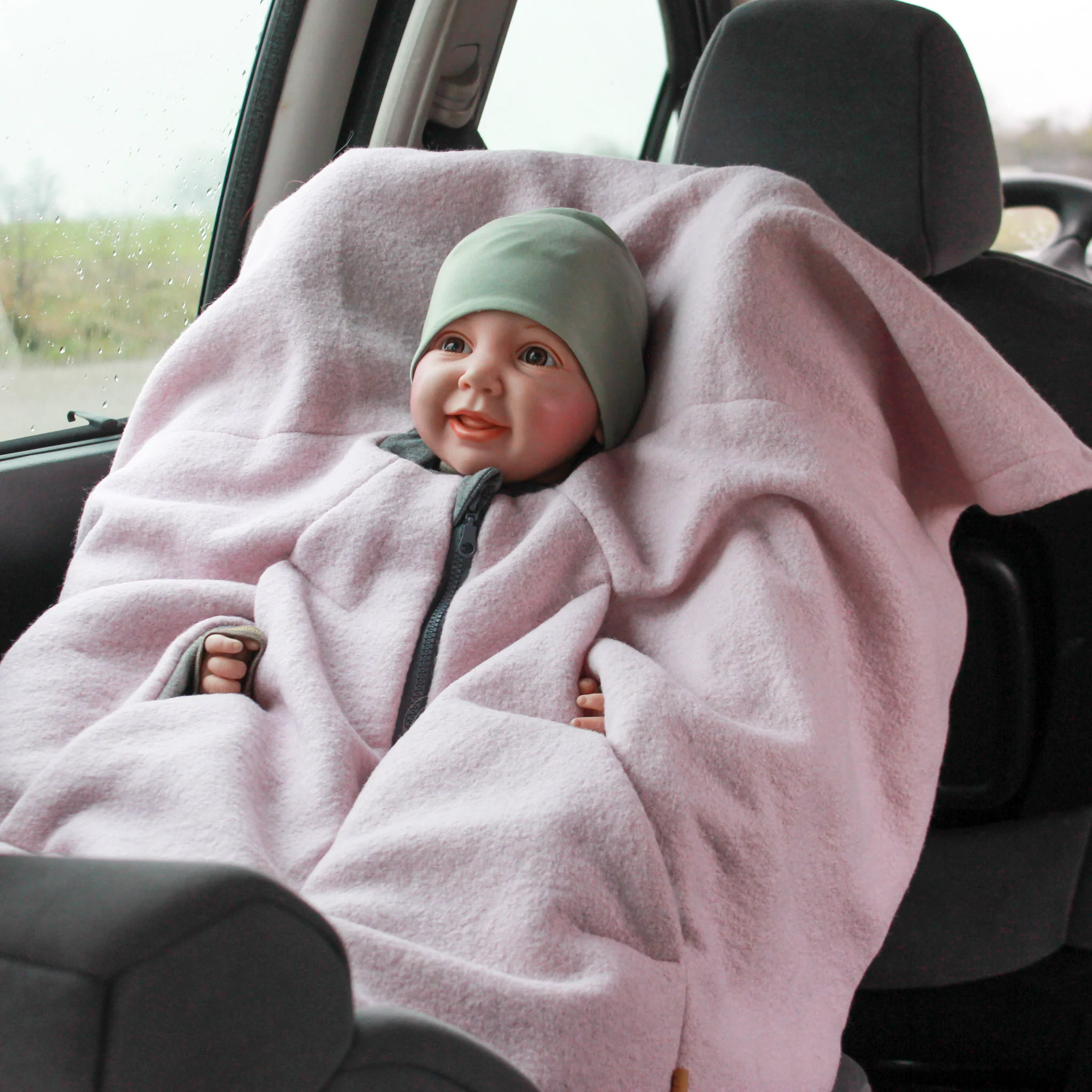 Kikkifax Wollwalk Kinderponchos Pure Rose Kikkifax Wollwalk Kinderponchos Pure Rose